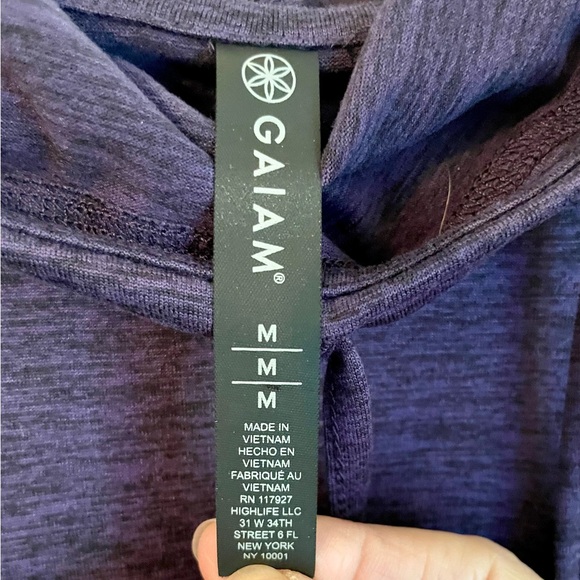 Gaiam Long sleeve hooded sweatshirt - Picture 7 of 8